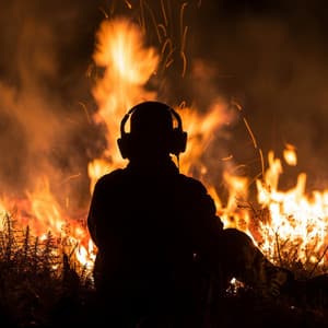 Music and Fire: Relaxation Harmony Melody - Relax Assistant