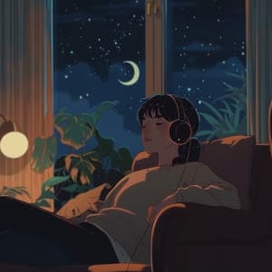 Gentle Sleep Lofi: Nighttime Beats - Sleepy Night Music