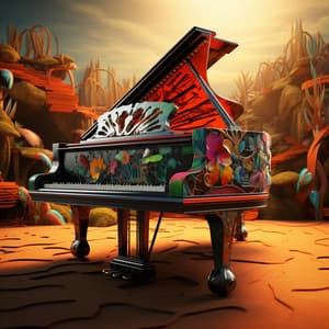 Piano Music: Amber Echoes - Mother Nature Soundscapes