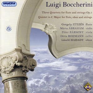 Boccherini: 3 Quartets for flute and strings, Op. 5 - Quintet in C major for flute, oboe and strings - Luigi Boccherini