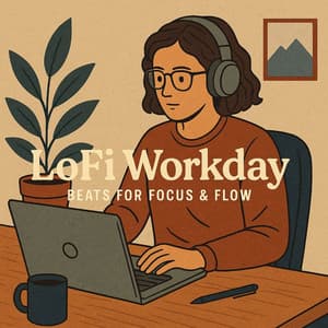 LoFi Workday: Beats for Focus & Flow - Lofi Beats To Chill Study Sleep