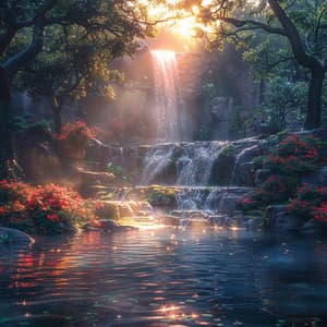 Suaves Cascadas: Sonidos Relajantes Para Una Relajación Pacífica - Santuario de Relax