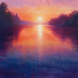 Noche Del Río: Paisajes Sonoros De Sueño Binaurales - Música Para Dormir Profundo