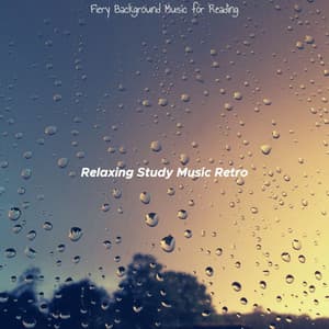 Fiery Background Music for Reading - Relaxing Study Music Retro