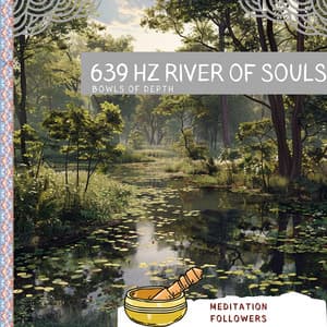 639 Hz River of Souls: Bowls of Depth - Meditation Followers