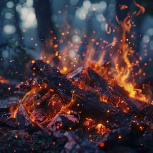 Fireside Meditation: Binaural Beats for Focus - 432Hz Miracle Hz Tones