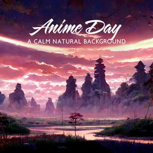 Anime Day: A Calm Natural Background - Blossom In Winter