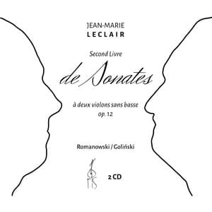 Jean-Marie Leclair: Second Livre de Sonates á deux violons sans basse op. 12 - Jean-Marie Leclair