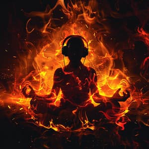 Ember Meditation: Fire's Soothing Silence - Meditation Mike