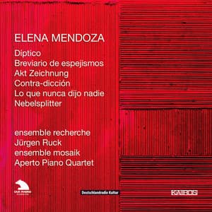 Elena Mendoza: Works for Ensemble - Elena Mendoza