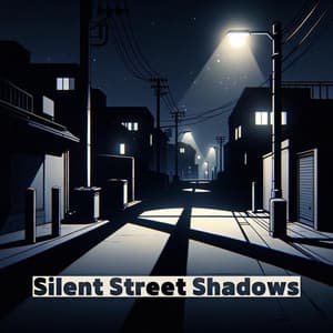 Silent Street Shadows: Midnight Moments - Lofi Radiance