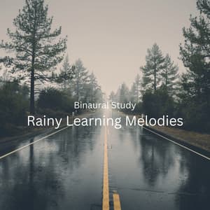 Binaural Study: Rainy Learning Melodies - Solfeggio Frequencies 528Hz