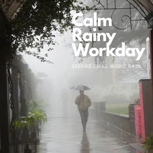 Calm Rainy Workday: Serene Chill Music Rain - Calm Work Music