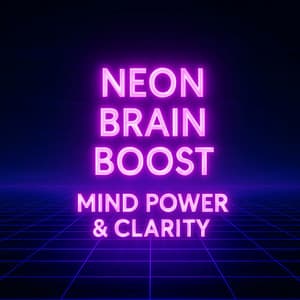 Neon Brain Boost Mind Power & Clarity - Study Music