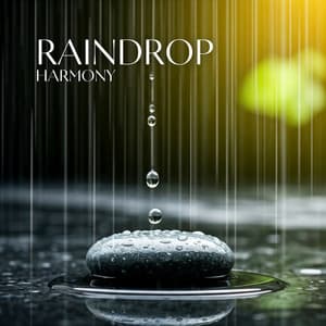 Raindrop Harmony: Pure Water Healing, Delicate Rain Relief, Tranquility in Motion - Spa Music Paradise