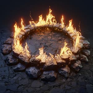 Calming Fire: Binaural Beats for Sleep - Better Sleep