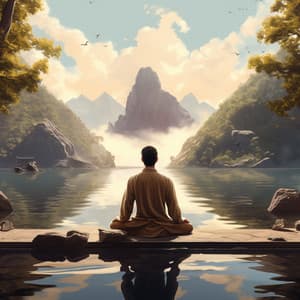 Fire's Meditation Music Moments: Reflective Radiance - Good Morning Music