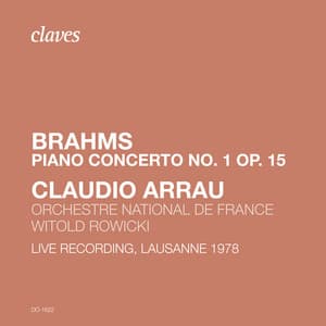 Brahms: Piano Concerto No. 1. Op. 15 - Johannes Brahms