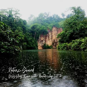 Nature Sound: Drizzling Rain with Thunderclap Vol. 2 - Nature Songs Nature Music