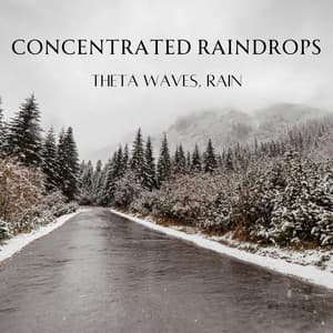 Concentrated Raindrops: Theta Waves, Rain - A Minute Concentration