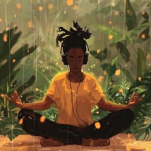 Lofi Yoga Harmony: Flowing Rhythm Sessions - Falling Waters