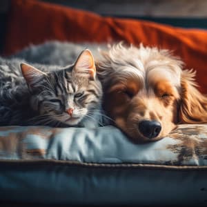 Pet Slumber Serenity: Rainy Night Lullabies - Dreamtime Music