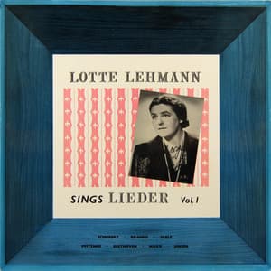 Lotte Lehmann Sings Lieder, Vol. 1 - Johannes Brahms
