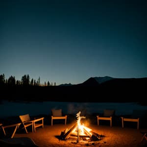 Music for Sleep by the Fire: Ember Embraces - Insomnia Music Universe