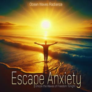 Escape Anxiety - Unlock the Waves of Freedom Tonight - Ocean Waves Radiance