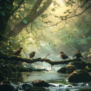 Creek Lullabies: Nature's Sleep in Binaural Birds - 78 72 Hz - Fall Asleep Machine