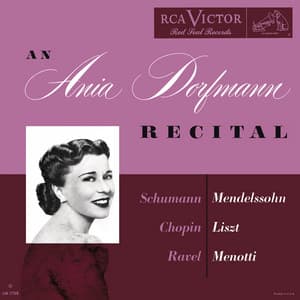 The Ania Dorfmann Recital - Ania Dorfmann