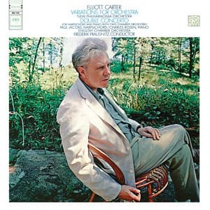 Carter: Variations for Orchestra & Double Concerto for Harpsichord and Piano - Elliott Carter