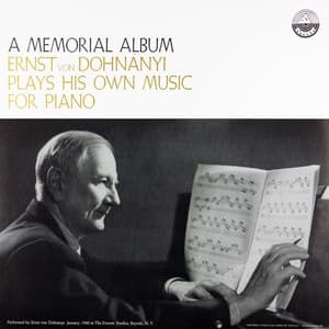 A Memorial Album: Ernst von Dohnányi Plays His Own Music for Piano - Johann Strauss II
