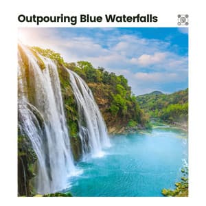 Outpouring Blue Waterfalls - Classical Music For Relaxation