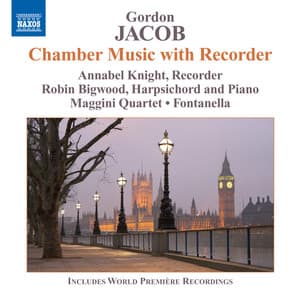 Jacob: Chamber Music with Recorder - Gordon Jacob