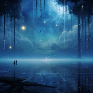 Calm Thunder Waves: Musical Relaxation Journey - Nature Night