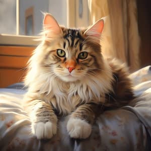 Cat's Ocean Serenity: Soothing Wave Melodies - Soothing Cat Music