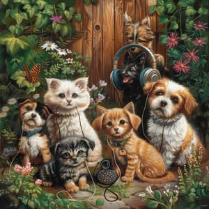 Pets' Evening Melodies: Chill Music for Wind Down - Basic Happiness