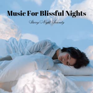 Music For Blissful Nights: Starry Night Serenity - Ambient Music Bliss