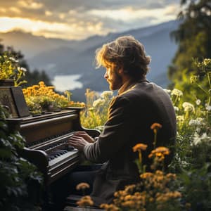 Reflejos Armónicos: Viajes Meditativos De Piano - Piano de salón suave