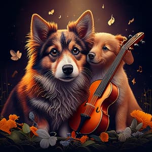 Orchestra for Dogs: Calm Companion Tunes - Binaural Beats Concentration