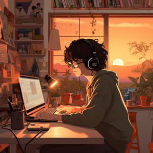 Tormenta Musical De Lluvia: Melodías En El Trabajo - Nubes maravillosas