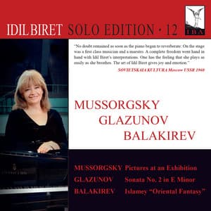 Mussorgsky, Glazunov & Balakirev: Piano Works - Modest Mussorgsky