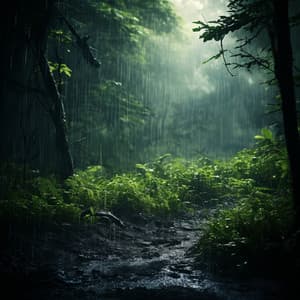 Relaxation Under Rain: Calm Downpour Melodies - The Land Seven