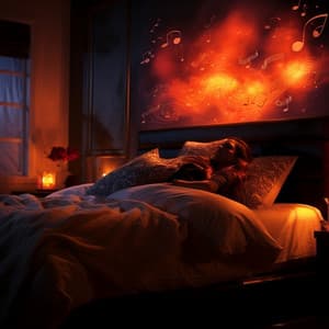 Blaze Lullabies: Firelight Sleep Symphony - Deep Sleep Background Noise