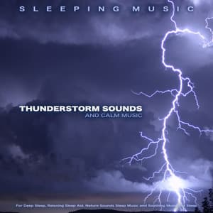 Sleeping Music: Thunderstorm Sounds and Calm Music For Deep Sleep, Relaxing Sleep Aid, Nature Sounds Sleep Music and Soothing Music For Sleep - Sleeping Music