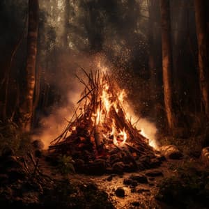 Relaxing Fire Sounds for Dogs: Binaural Comfort - Binaural Beats Recordings