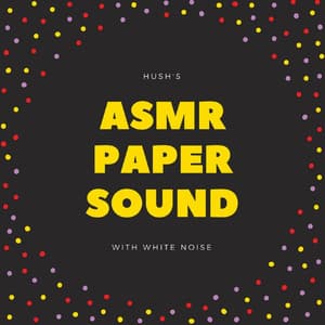 Relaxing ASMR : Paper Sound with White Noise - ASMR