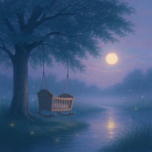 10 PM Dreams: Whispering Cradle Leaves - Calm Music