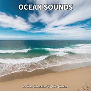 Ocean Sounds for Sleep, Relaxation, Yoga, Dog Barking - Ocean Waves